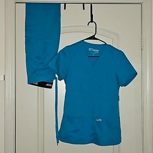 Teal Grey's Anatomy Scrub Set XS/XXSP
